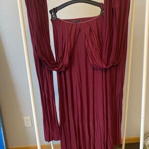Lulus tricks of the trade wrap dress